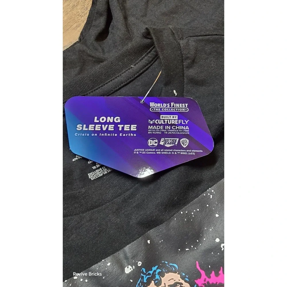 Worlds Finest JUSTICE LEAGUE Box DEATH OF SUPERGIRL Long Sleeve T-Shit Sz XL NEW - Picture 12 of 13